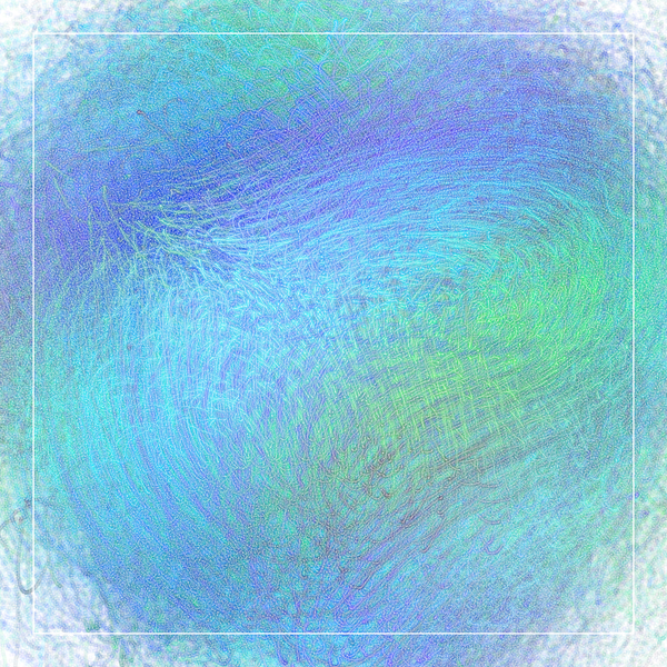 swirly blues and greens and purples